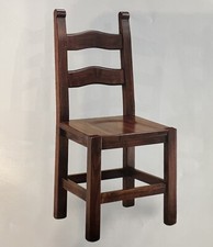 SEDIA IN LEGNO RUSTICA