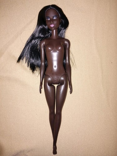 Barbie fashionistas nera black - barbie,
