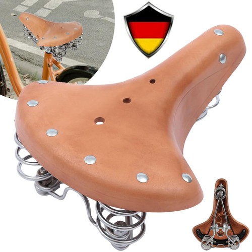 Sella bici marrone chiaro