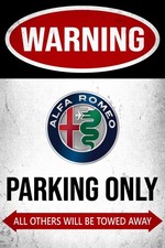 Targa in latta Alfa Romeo