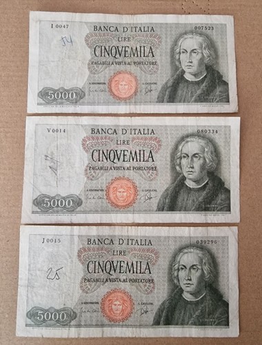 Una cinquemila 5000 - 5000, lire
