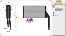 93533 AHE RADIATORE RISC