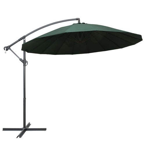 Ombrellone sbalzo verde m - ombrellone, 3