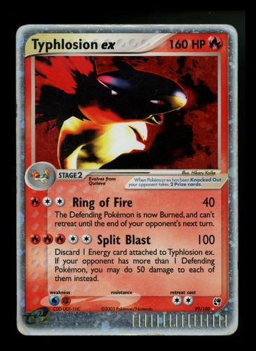 Typhlosion 99 100 ex - #3, 99/100