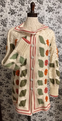 Cardigan fatto mano - a,
