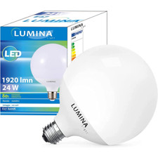 LAMPADA LAMPADINA LED GLOBO E27 24W 1920lm 80% RISPARMIO ENERGETICO