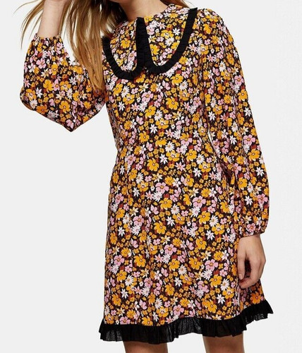 Bnwt topshop black orange - bnwt,