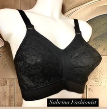 ? REGGISENO VINTAGE PLAYTEX BULLET BRA PIZZO PROIETTILE NERO