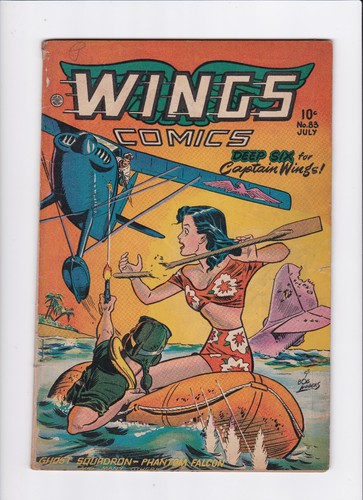Wings comics 1947 gd - wings, [1947