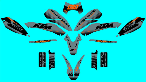 Kit grafica ktm - ktm, smc