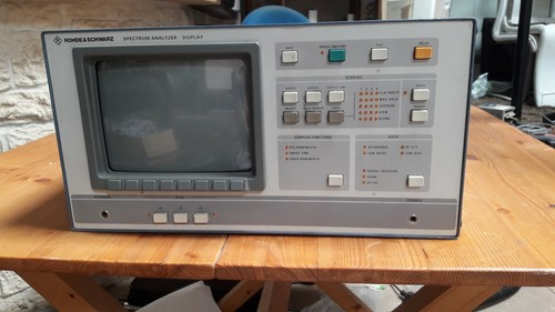 Rhode schwarz fsa d display - &,