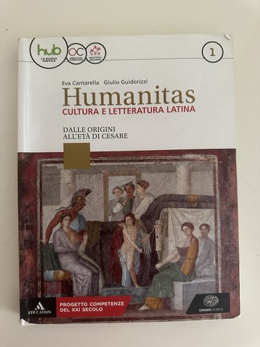 Libro latino humanitas cultura - libro,