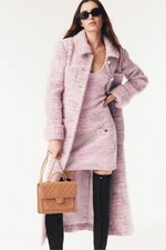 Cappotto lungo rosa Chanel -
