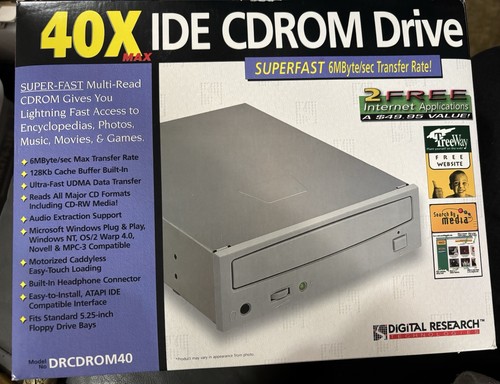Nos 40x ide rom drive - ide, cd-rom