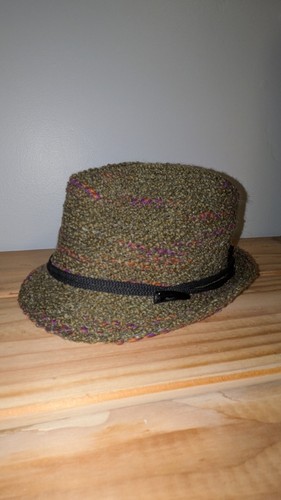 Cappello fedora boucle - , verde