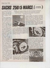 advertising Pubblicità MOTORE SACHS 250 7M. 1978-SMONTAGGIO  VINTAGE ENGINE
