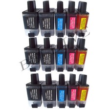 15 CARTUCCE PER BROTHER LC900