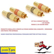 Coppie connettori rca - 2,