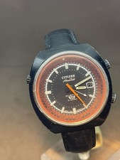 ??VINTAGE WATCH CITIZEN ALARMDATE CUSTOM V2 DIVER??