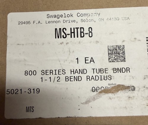 Swagelok htb curvatubi - ms-htb-8,