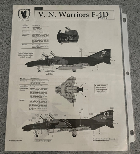 Decalcomanie eagle strike - eagle,