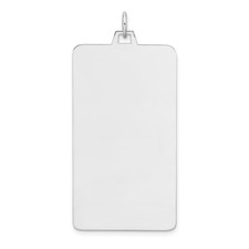 Sterling Silver Rhod-plate