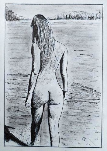 Disegno statuina originale