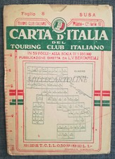 CARTA D'ITALIA TOURING CLUB