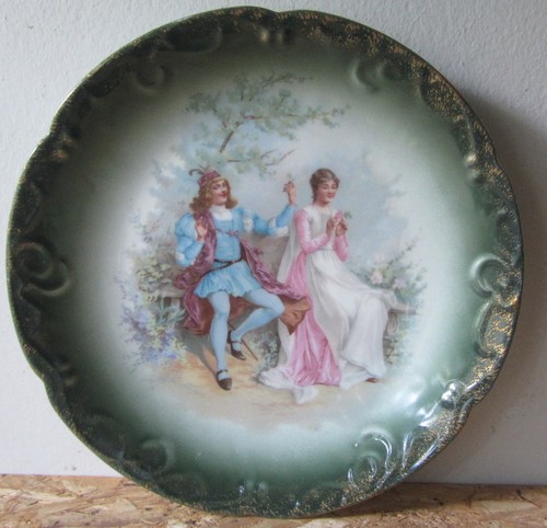 Antico piatto ceramica - piatto, in
