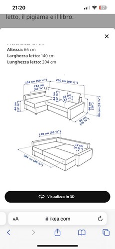 Divano letto