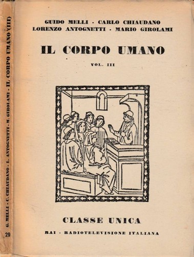 Corpo umano vol iii - ., g