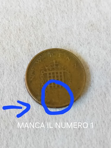 Moneta penny regina - moneta, da