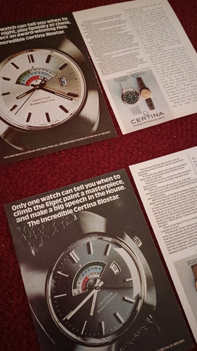 Orologio certina biostar due - orologio,