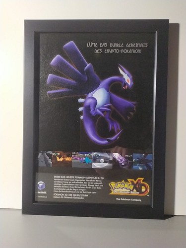Rare pokemon werbeblatt - pokemon, xd