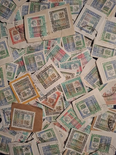 Lotto francobolli italiani - francobolli,
