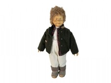 Bambola artistica Krahmer bambola legno 45 cm. Ottime condizioni