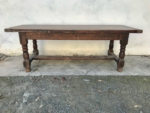 Grande tavolo rustico noce - tavolo,