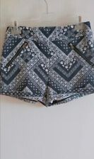 pantaloncino da donna Hollister in cotone taglia S colore blu marino