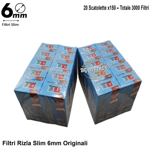 Rizla filtri slim 6mm - rizla, –