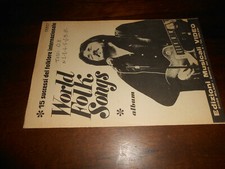 TESTI musicali vintage-WORLD