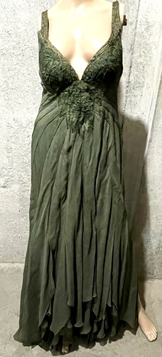 Maxi abito lungo carlos miele - maxi,