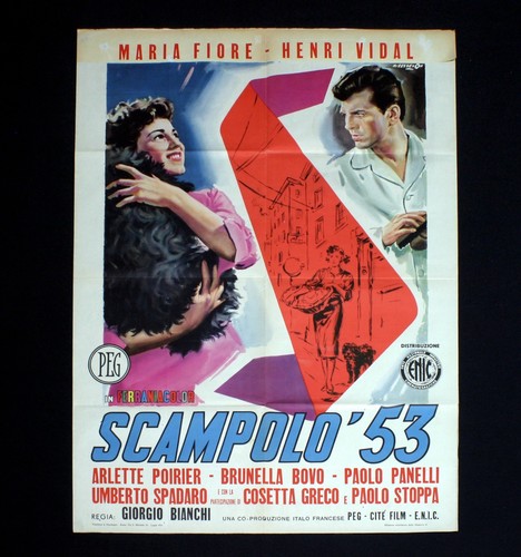 Scampolo manifesto poster - '53,