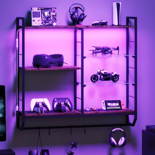 Eycoal led floating shelves - eycoal,