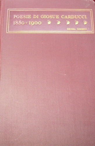 Poesie giosué carducci - poesie,