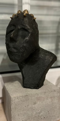 Scultura bronzo ultimo - scultura,