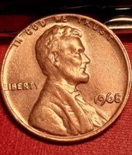 Raro 1968 lincoln cent - raro,