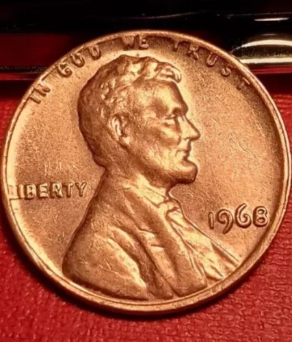 Raro 1968 lincoln - lincoln, penny