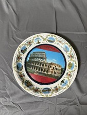 Piatto a cupola ricordo Italia