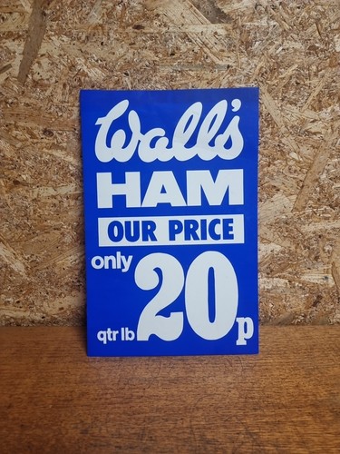 Vintage wall ham - vintage, advertising
