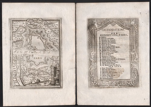 Mappa incisione - mappa,